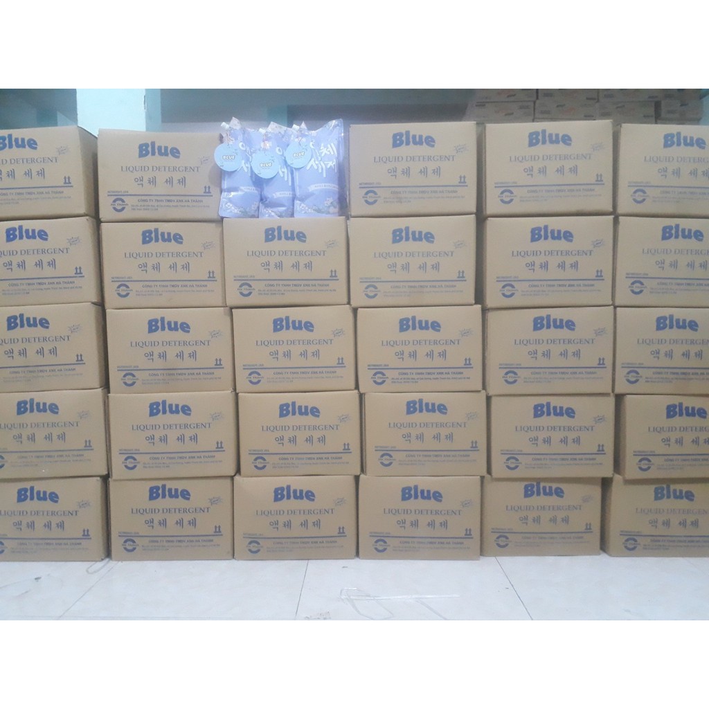 Nước Giặt Blue Hàn Quốc Hương Thảo Mộc Hàng Chính Hãng 2000ML