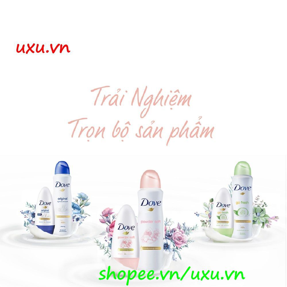 Xịt Khử Mùi Nữ 150Ml Dove Go Fresh Go Fresh Lê, Với uxu.vn Tất Cả Là Chính Hãng.