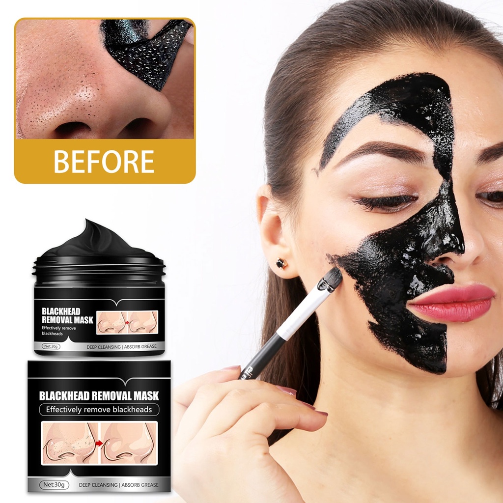 Mặt Nạ Bùn Lột Mụn Đầu Đen Kiềm Dầu Se Khít Lỗ Chân Lông
