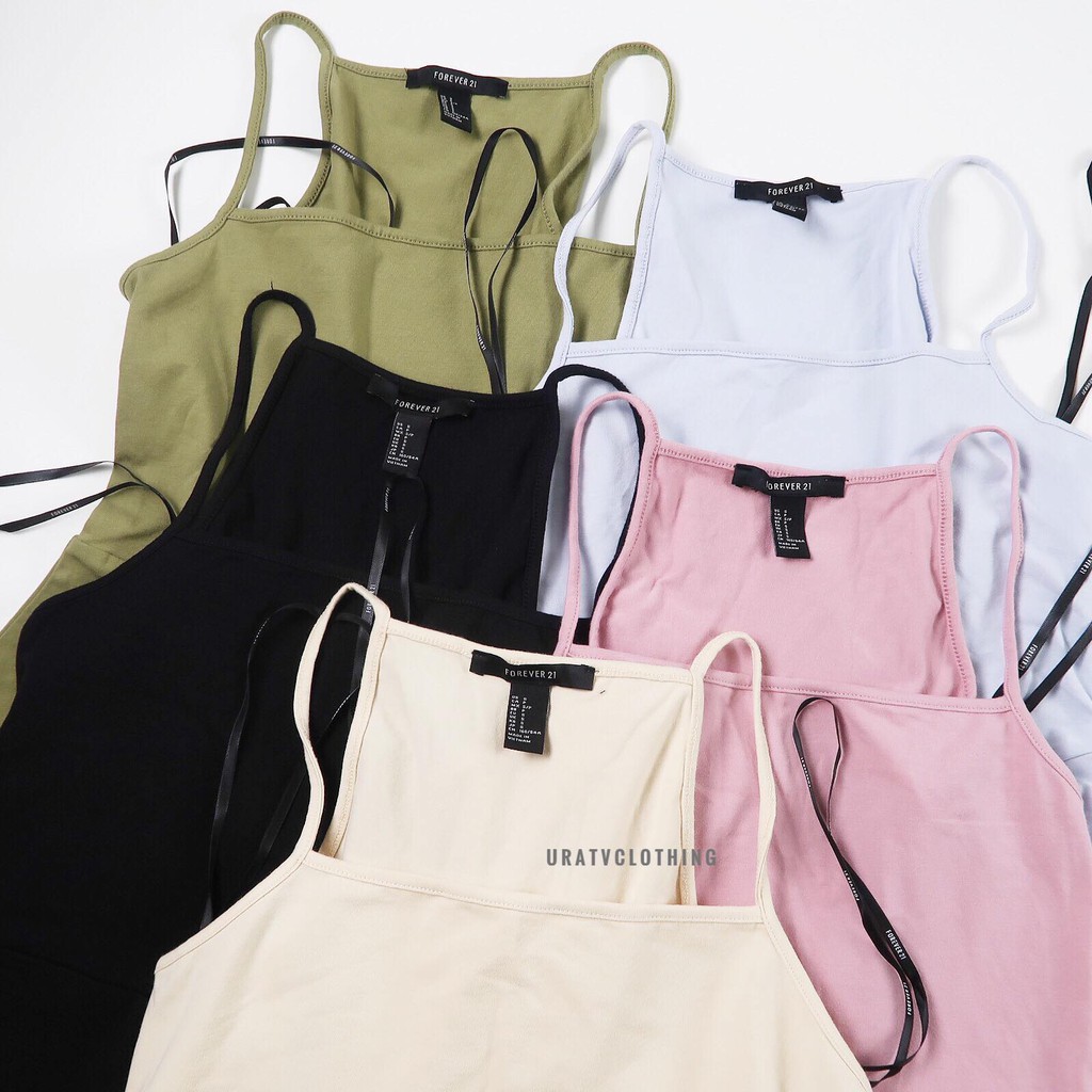 Cami dress- Đầm dây xòe cổ vuông F21