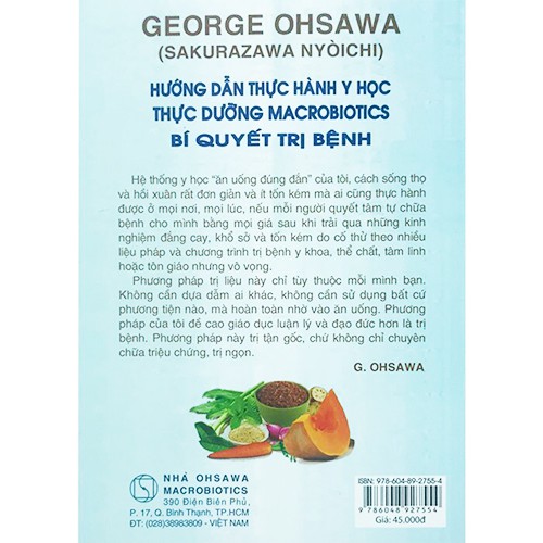 Sách - Hướng Dẫn Thực Hành Y Học Thực Dưỡng Macrobiotics Bí Quyết Trị Bệnh