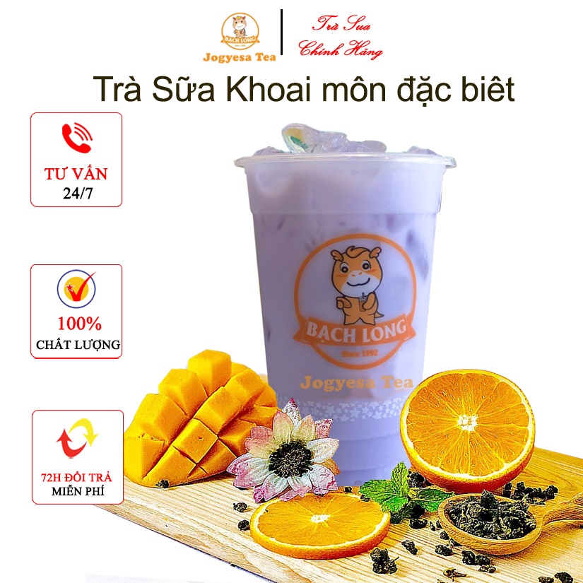 Trà Sữa Trân Châu Tự Pha Tại Nhà Vị Khoai Môn Đặc Biệt Ngon Rẻ
