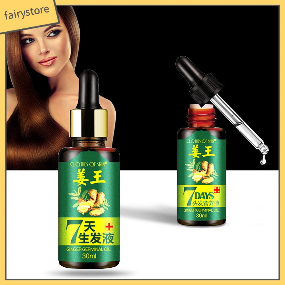 [Hàng mới về] Tinh dầu gừng kích thích mọc tóc an toàn hiệu quả trong 7 ngày