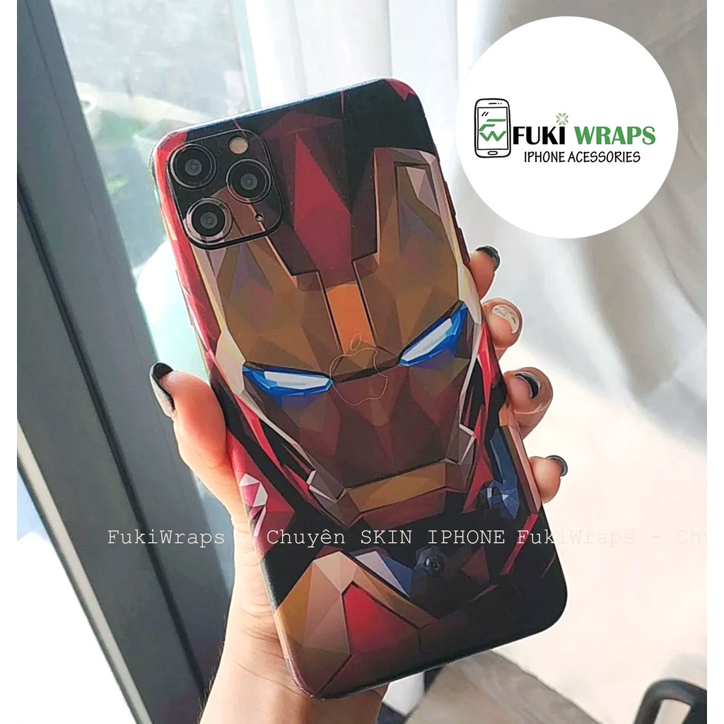 Tấm dán Skin FULL VIỀN Dành Cho 12 Pro Max 11 Pro max X XS XR XSMAX 6Plus 7Plus 8Plus ip5 ip6 ip7 ip8