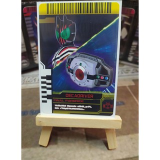 Thẻ Sưu Tập Kamen Rider Final Formrider Decade
