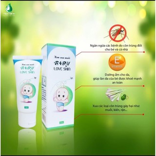 [Chính hãng] Kem Xua muỗi cho Bé (tránh muỗi, giảm sưng tấy, giảm đỏ sau khi bị đốt...)