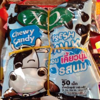 Kẹo sữa bò LUSH MILK THÁI LAN -COMBO 10 GÓI -DATE MỚI