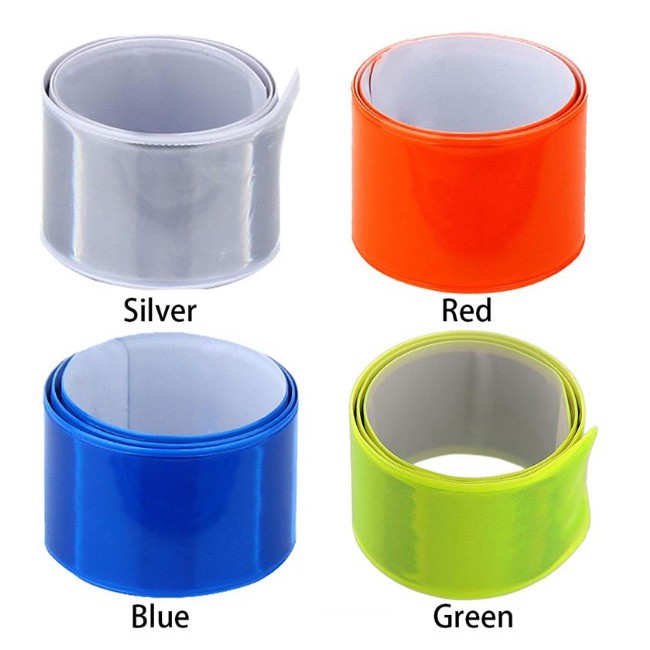 Thanh Đai Phản Quang Cảnh Báo 40x3cm Tự Uốn Cong (chọn màu)