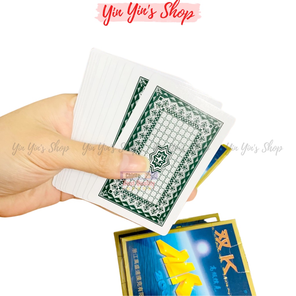 Bộ bài Tây 52 lá Double K tú lơ khơ dùng chơi tiến lên, bài cào, xì dách