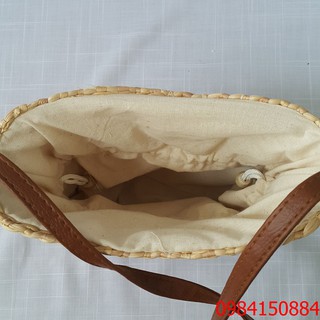 Túi lục bình đan hoa thị vát miệng