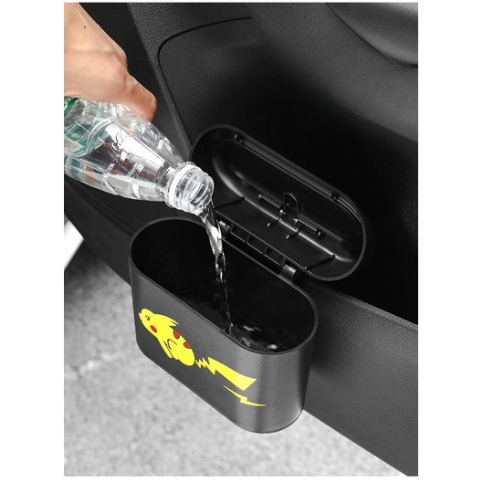 Thùng rác mini đặt trên xe ô tô