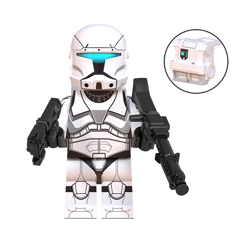 Mô Hình Đồ Chơi Nhân Vật Thuyền Trưởng Omega Trong Phim Star Wars