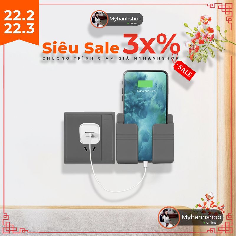 GIÁ ĐỂ  ĐIỆN THOẠI, REMOTE DÁN TƯỜNG TIỆN LỢI SANG TRỌNG | BigBuy360 - bigbuy360.vn