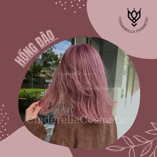 (KHÔNG TẨY) Thuốc nhuộm tóc HỒNG ĐÀO