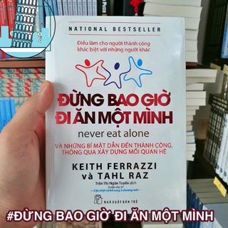 kèm móc khóa đẹp - Đừng Bao Giờ Đi Ăn Một Mình - vpp thỏ trắng