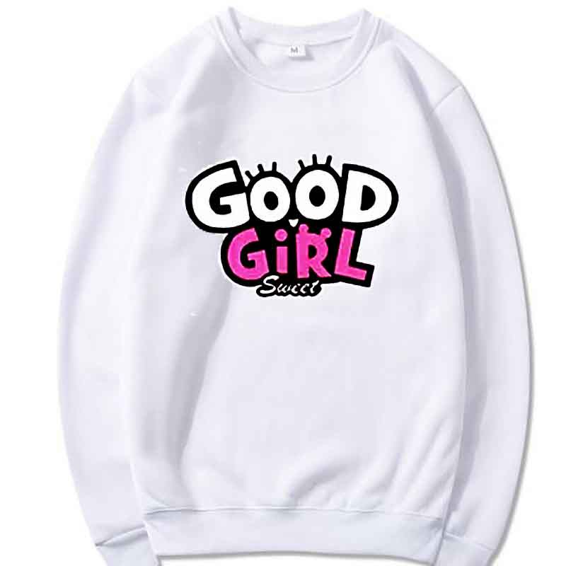 Áo gia Đình, GIÁ SỈ , nỉ lót bông siêu đẹp , y hình , good dad, good mom , good  girl, good boy ,màu trắng