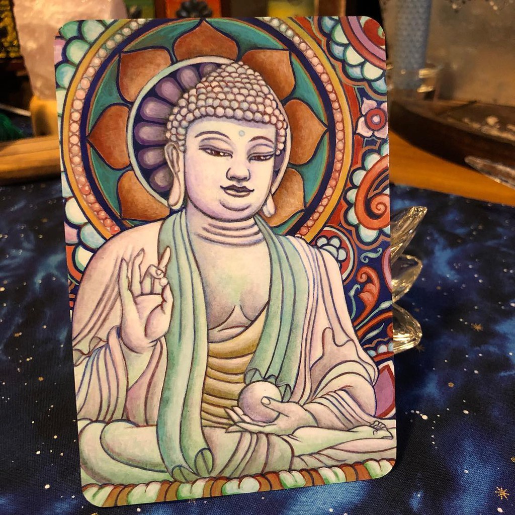 Bộ Bài Wisdom of the Buddha Mindfulness Deck (Mystic House Tarot Shop)