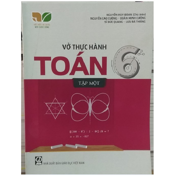 Combo sách - Vở thực hành toán 6 (tập 1+2) - Sách kết nối - NXB Giáo dục