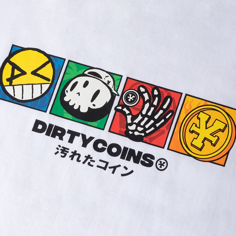 Áo thun DirtyCoins Dico Mate T-Shirt - White
