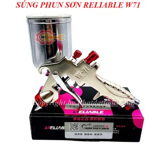 Súng phun sơn RELIABLE CHRB-W71 cao cấp-Hàng xuất Nhật-Bảo hành 6 tháng