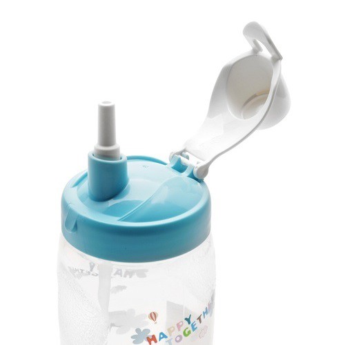 Bình nước Lock&Lock nhựa PP có ống hút HPP726 350ml cho bé