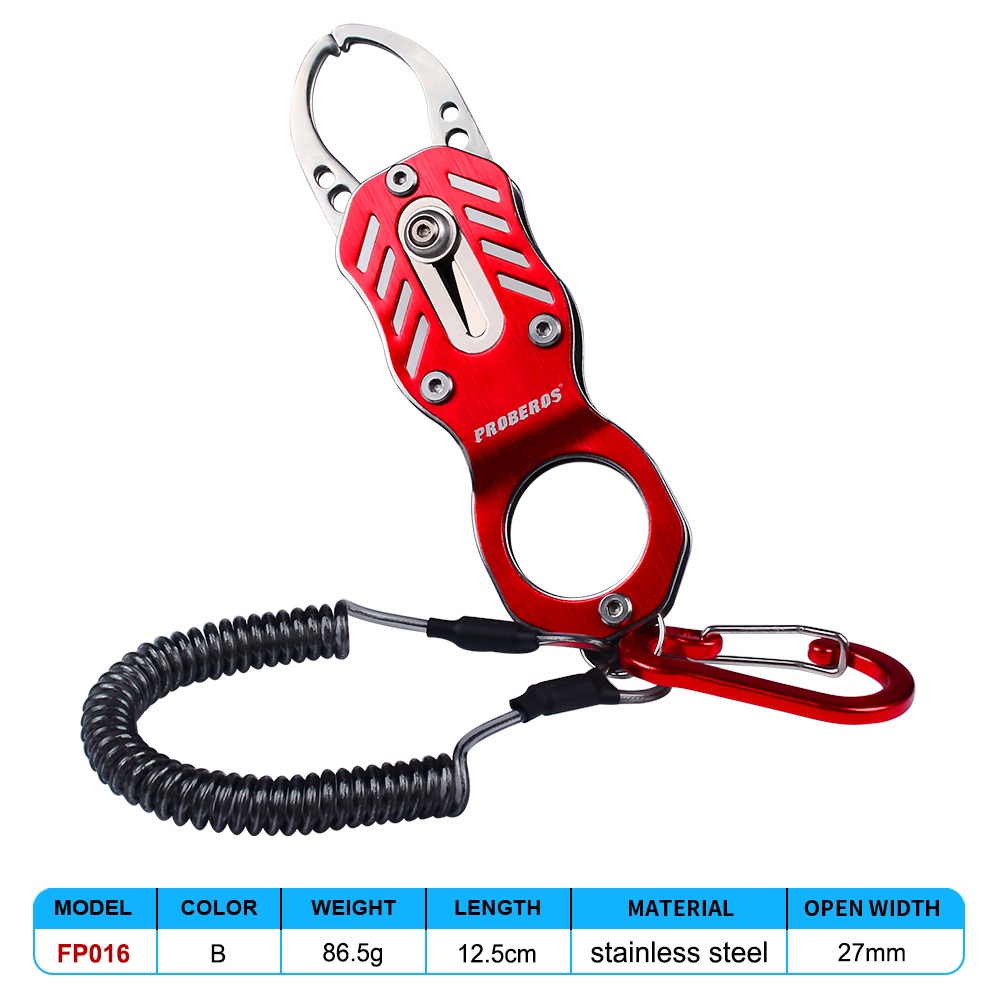 Kẹp Câu Cá Mini Bằng Thép Không Gỉ Tiện Dụng