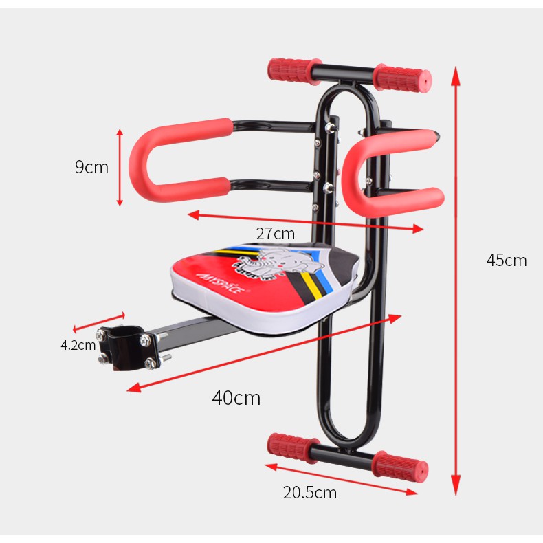 Ghế Gắn Trên Xe Đạp, Xe Điện Cho Trẻ Em Ngồi GB01 Cao Cấp