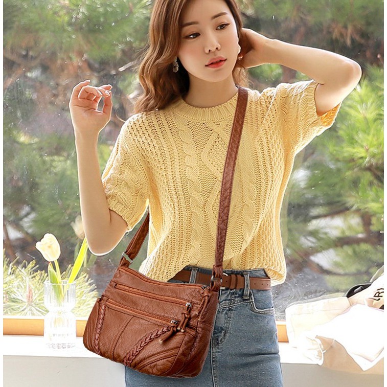 Túi xách nữ da mềm cao cấp size rộng sang trọng siêu hot