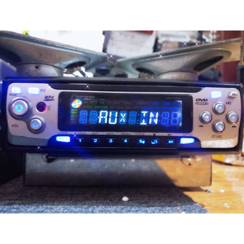 Đầu DVD MP4 PIONEER DEH 1066 có AUX loại 1Din