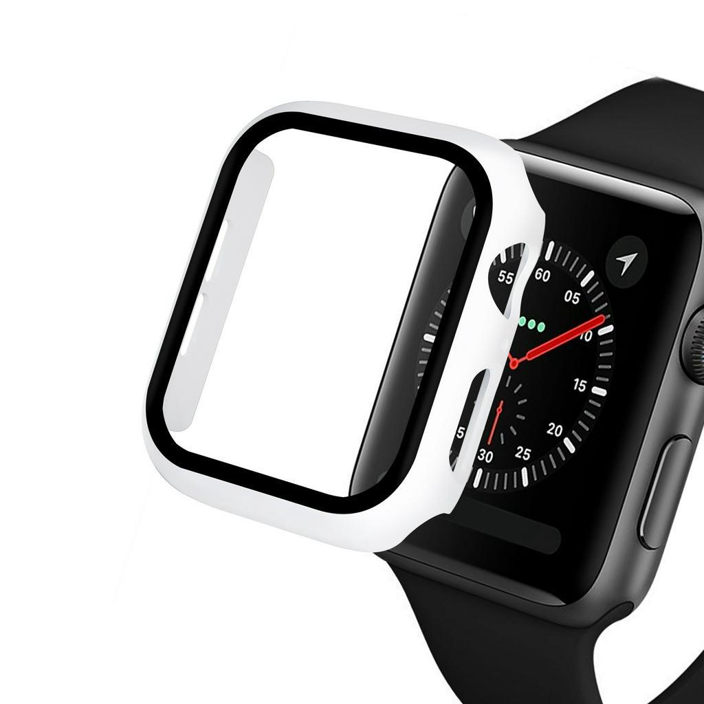 Vỏ bảo vệ viền PC cho đồng hồ thông minh Apple Watch 6/5/4 40MM/44MM Series 1/3/2 38MM/42MM