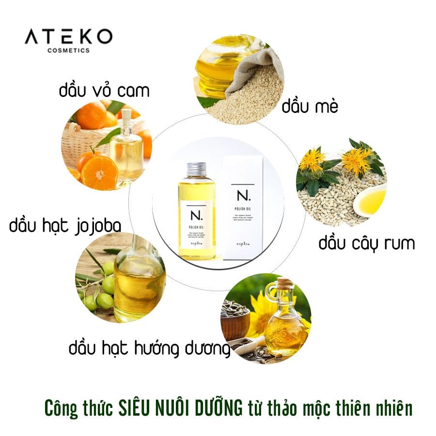 Tinh Dầu Dưỡng Bóng Tạo Kiểu N. Polish Oil - Napla Nhật Bản