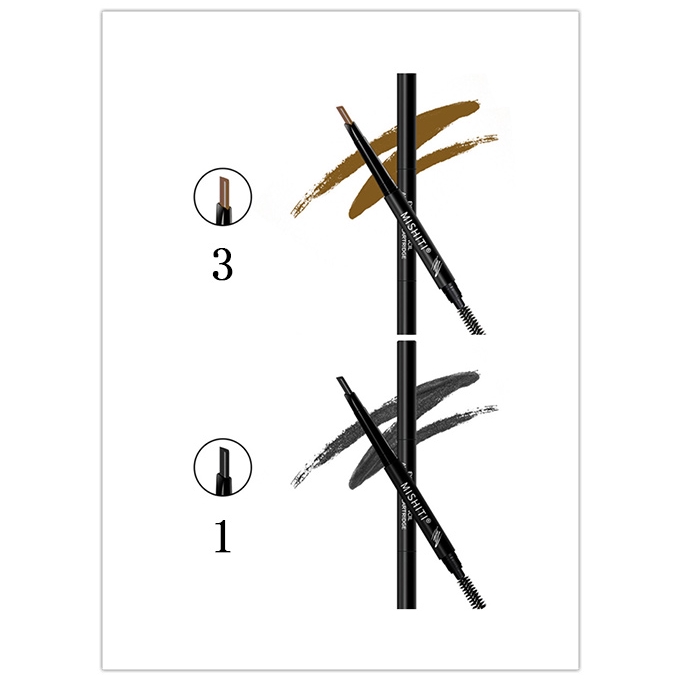 Chì Kẻ Lông Mày Hai Đầu Tam Giác Không Thấm Nước Và Mồ Hôi Lâu Trôi Tự Nhiên Cao Cấp | BigBuy360 - bigbuy360.vn