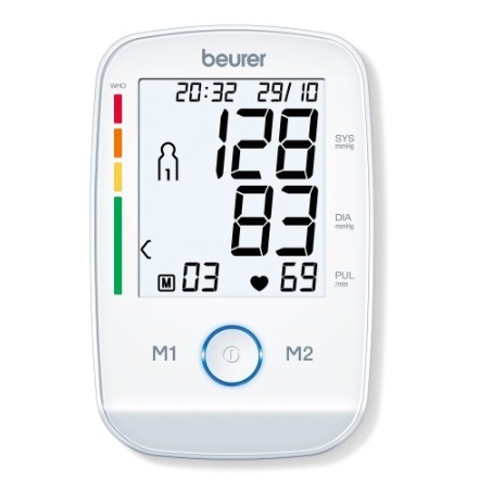 (BH chính hãng) Máy đo huyết áp bắp tay Beurer BM45, giá không bao gồm adapter (Bảo hành 36 tháng)