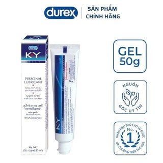 Gel Bôi Trơn Tạo Ẩm Thiên Nhiên Durex Ky Tuýp 50g-durex_officialstore
