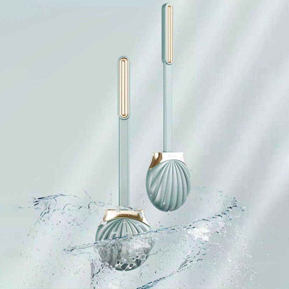 Lloyd Bộ Bàn Chải Vệ Sinh Toilet Di Động Chống Rò Rỉ Nước Đầu Cọ TPR Không Cần Khoan Lỗ Cho Nhà Tắm