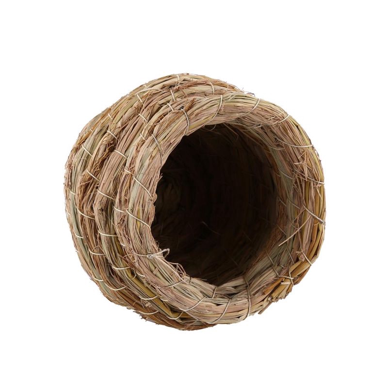 Tổ rơm dệt thủ công dành cho vẹt chim hoàng yến sẻ sinh sản