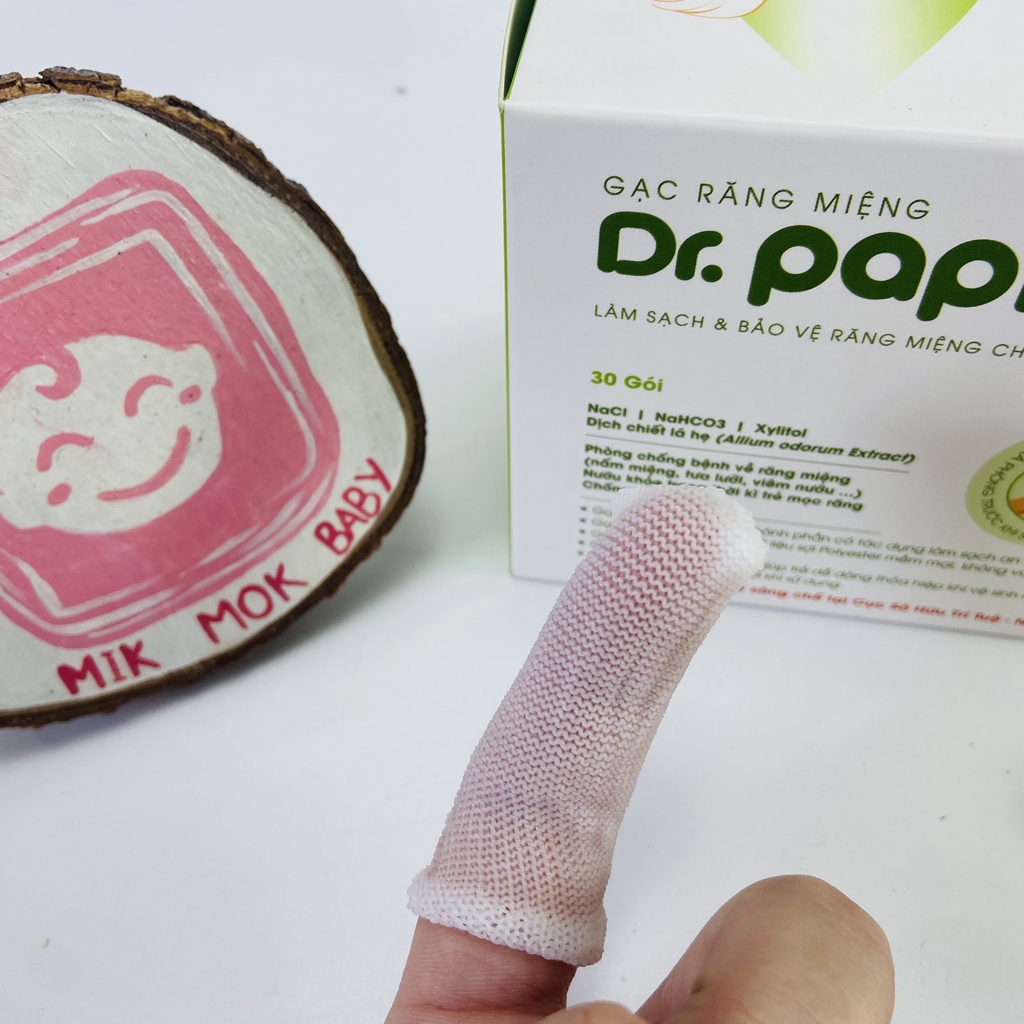 Gạc rơ lưỡi Dr.papie