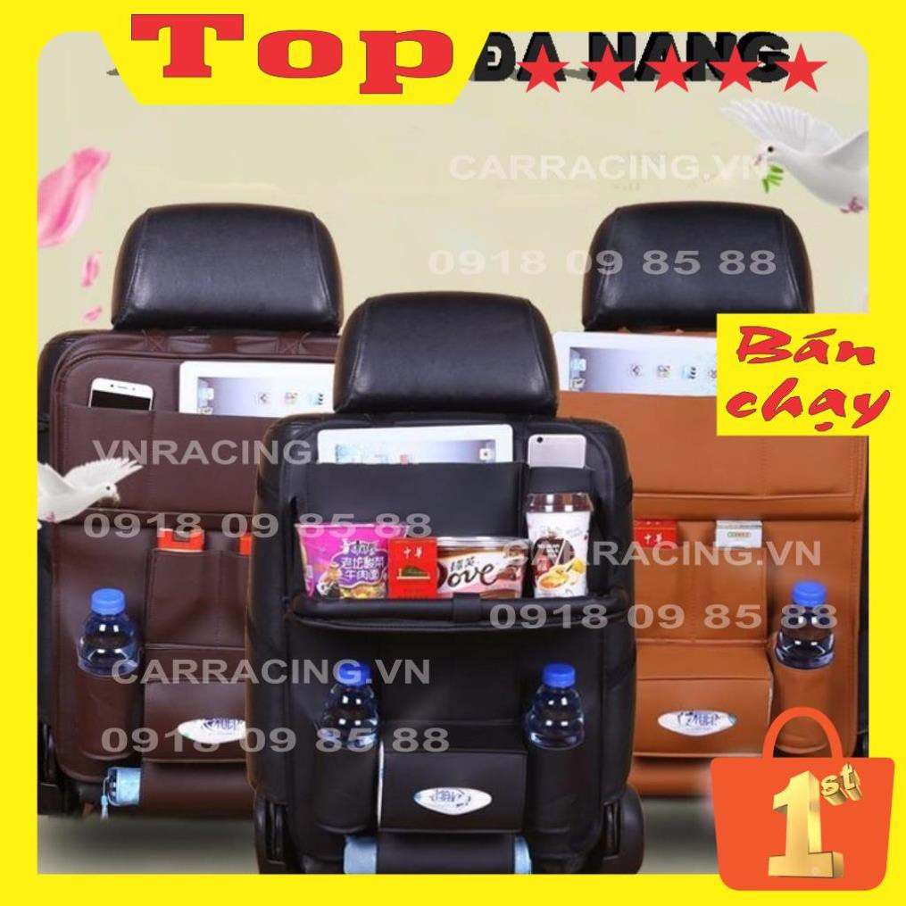 Túi để đồ treo sau ghế ô tô bằng Da PU cao cấp - Túi đựng đồ sau ghế xe hơi