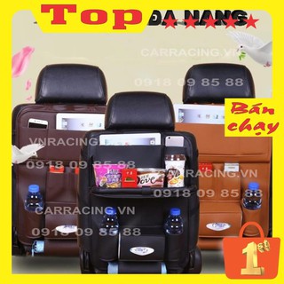 Túi để đồ treo sau ghế ô tô bằng Da PU cao cấp - Túi đựng đồ sau ghế xe hơi