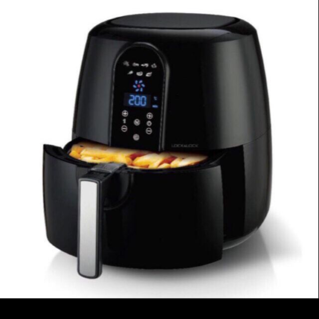 NỒI CHIÊN KHÔNG DẦU LOCK&LOCK ĐIỆN TỬ 5,2l EJF351BLK