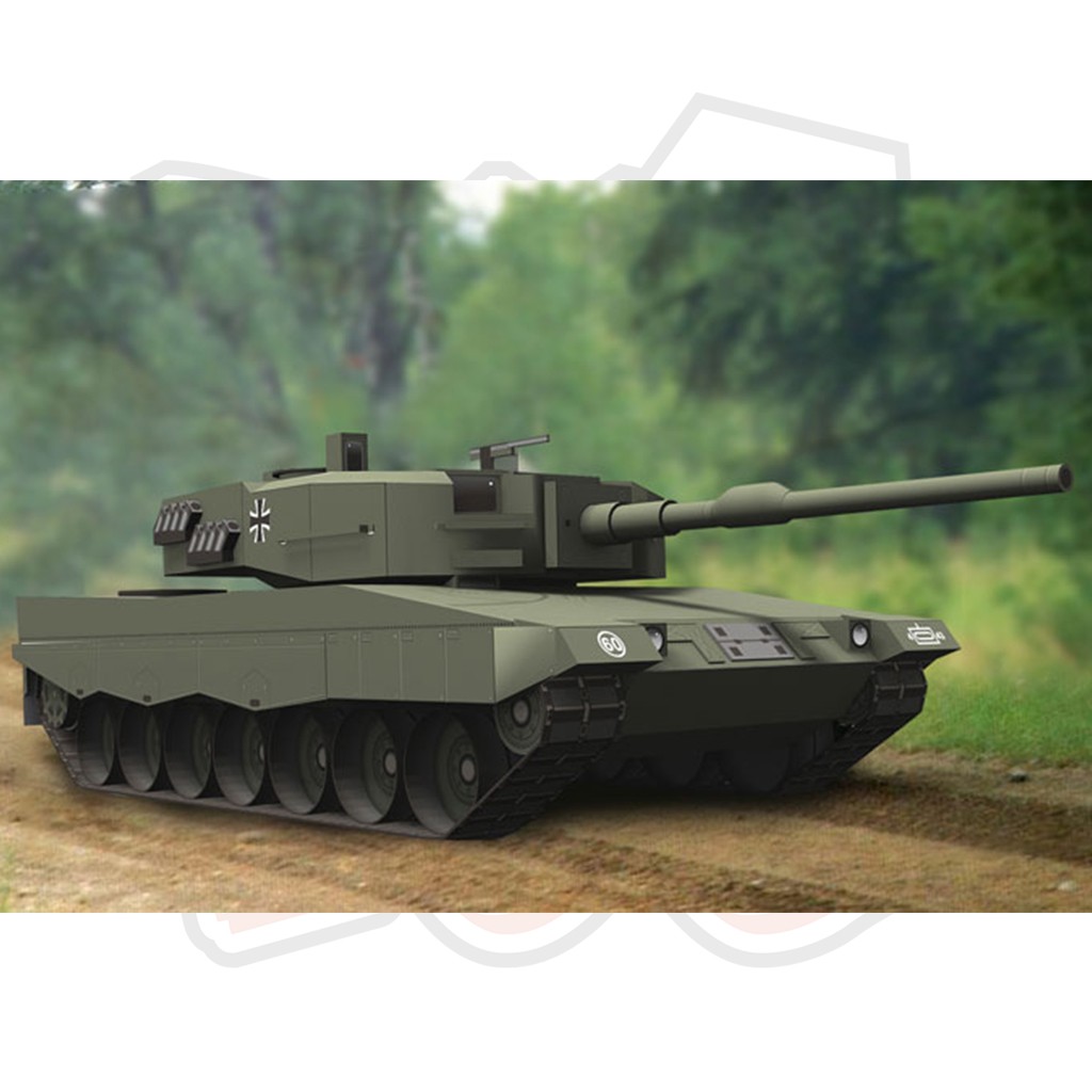 Mô hình giấy Xe tăng quân sự Leopard 2A4