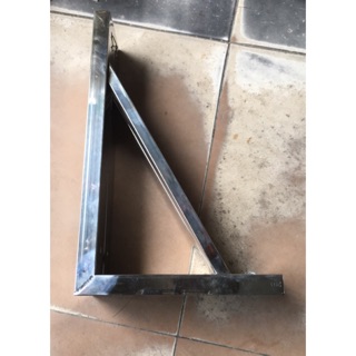 Bộ giá đỡ (chân đỡ )chữ L - INOX 35 TO - giá 1 bộ /2c