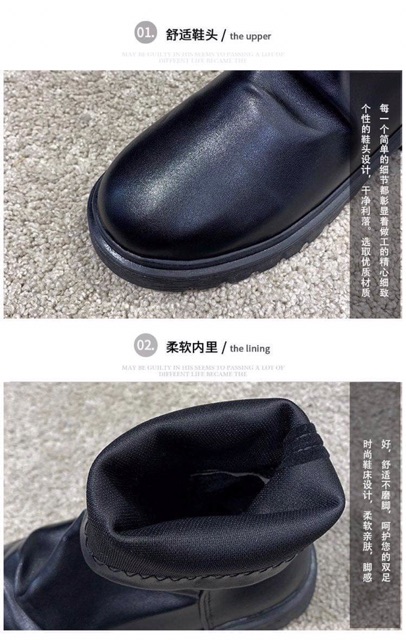 BOOT NHĂN DA MỀM 3 SIZE SIÊU XINH _KÈM ẢNH THẬT.