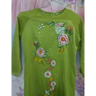 Áo lụa tây thi, size m