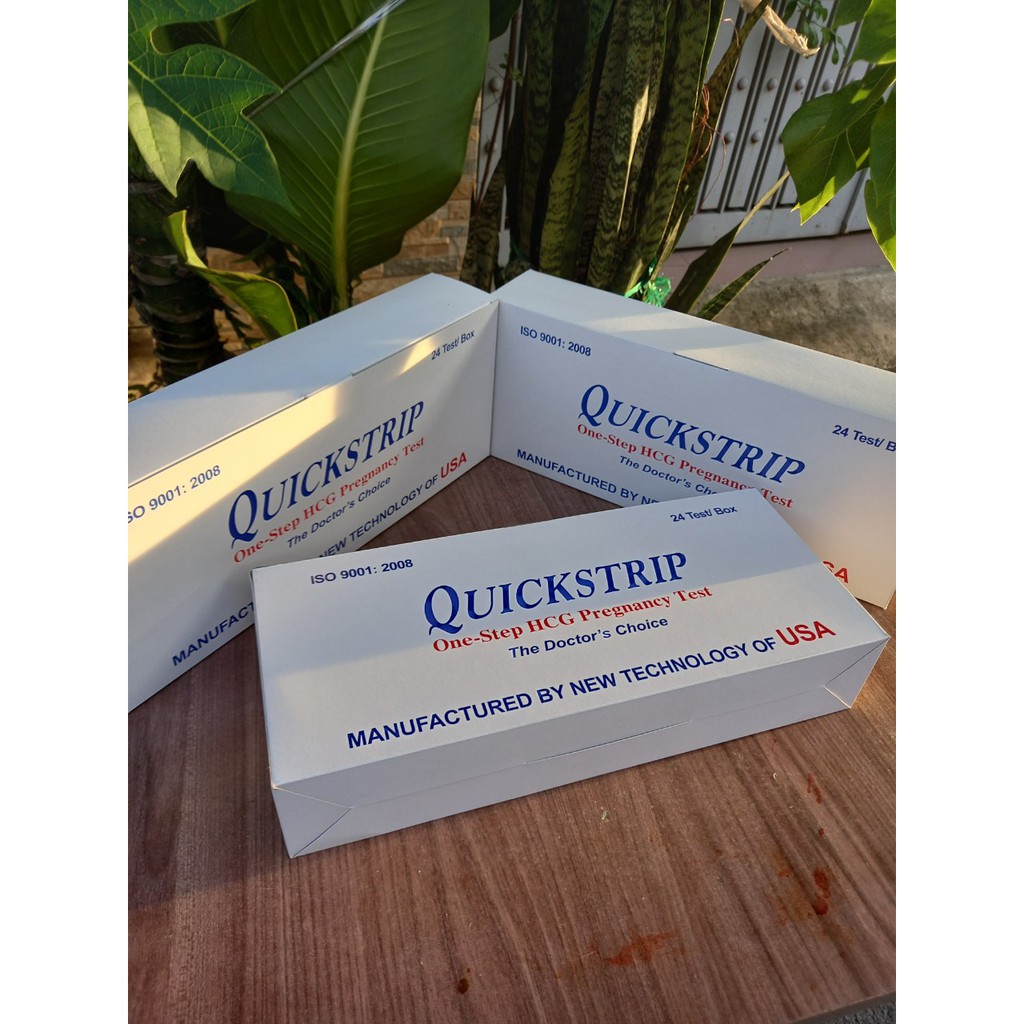 Que Thử Thai Quickstrip Phát Hiện Thai Sớm