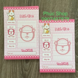 ☘️Phiếu Giao hàng cute