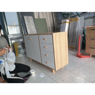A101 Tủ gỗ đa năng có hộc kéo, tủ gỗ gia đình