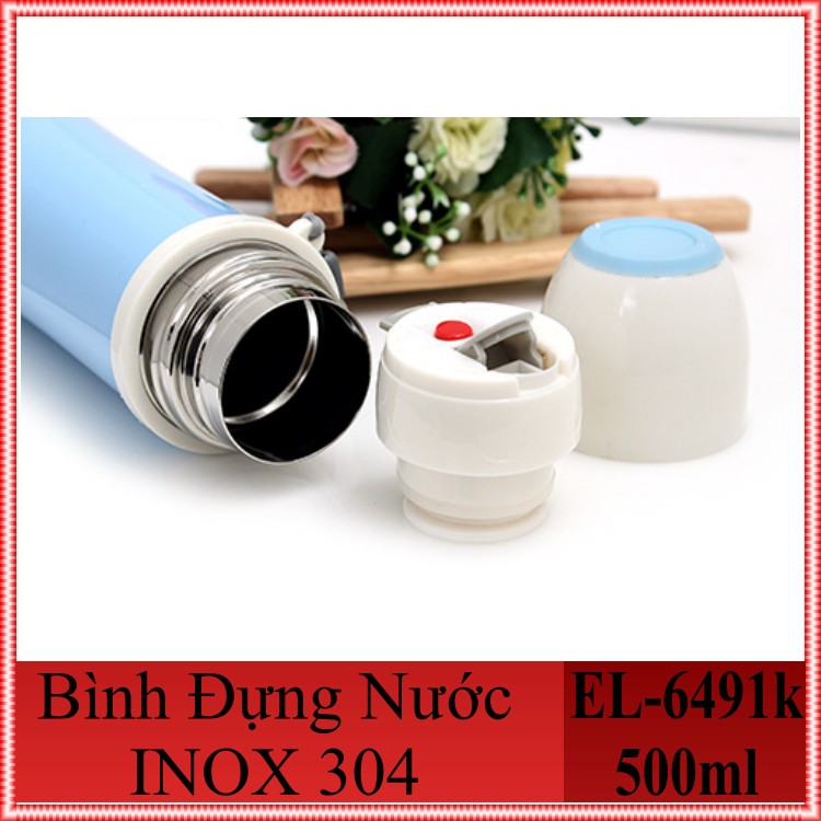 Bình đựng nước giữ nhiệt 2 lớp INOX 304, Tráng Bạc, 1500ml 2000ML Elmich