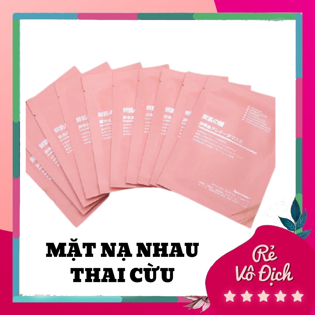 COMBO 3: [Máy Massage mặt 6 chức năng BYQ + 10 Mặt Nạ Nhau Thai Cừu+ 222 Bông tấy Trang] Massage mặt, Làm đẹp da