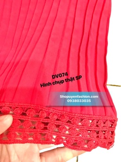 ĐẦM VOAN DẬP LI PHỐI REN CAO CẤP